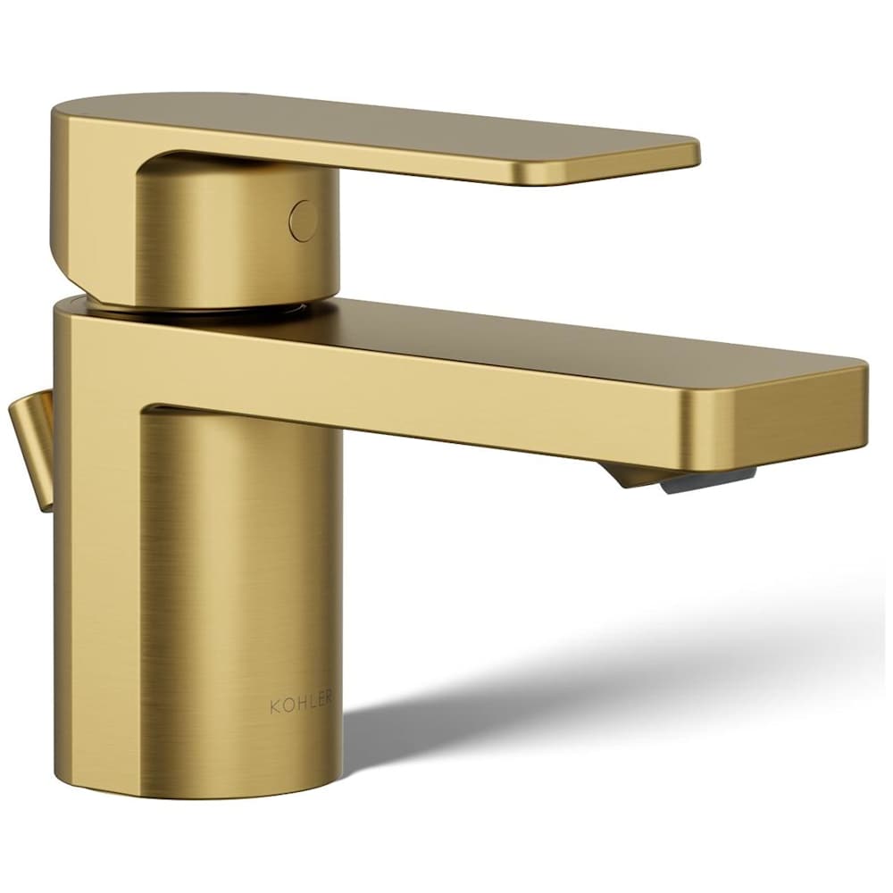 Parallel 1.2 GPM Single Hole Bathroom Faucet with Pop-Up Drain Assembly