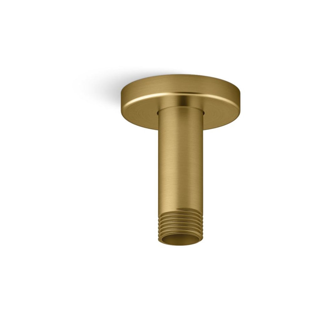 Statement 3" Ceiling-Mount Single-Function Rainhead Arm and Flange