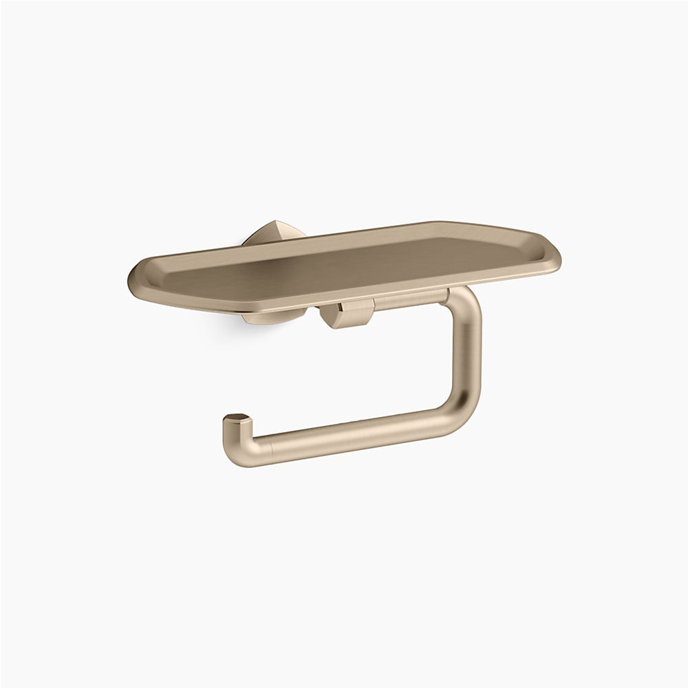 Occasion Wall Mounted Euro Toilet Paper Holder with Tray