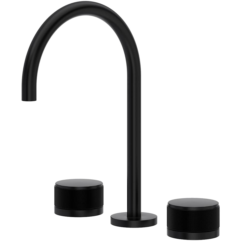 Amahle 1.2 GPM Widespread Bathroom Faucet with Wheel Handles and Pop-Up Drain Assembly