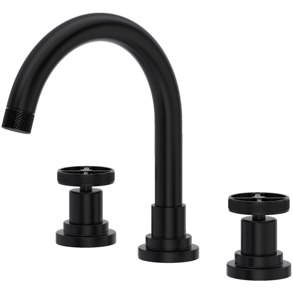Campo 1.2 GPM Widespread Bathroom Faucet with Wheel Handles and Pop-Up Drain Assembly