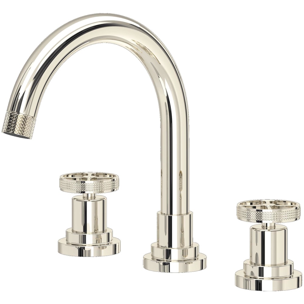 Campo 1.2 GPM Widespread Bathroom Faucet with Wheel Handles and Pop-Up Drain Assembly