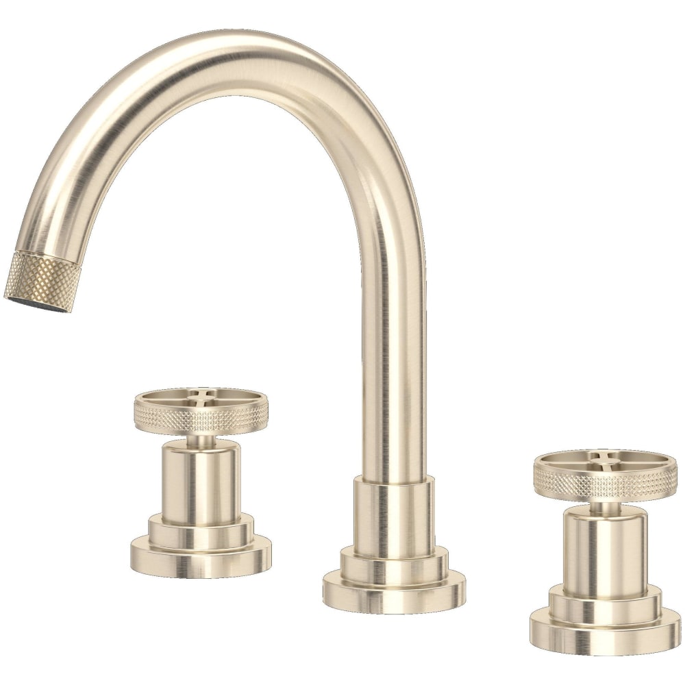 Campo 1.2 GPM Widespread Bathroom Faucet with Wheel Handles and Pop-Up Drain Assembly