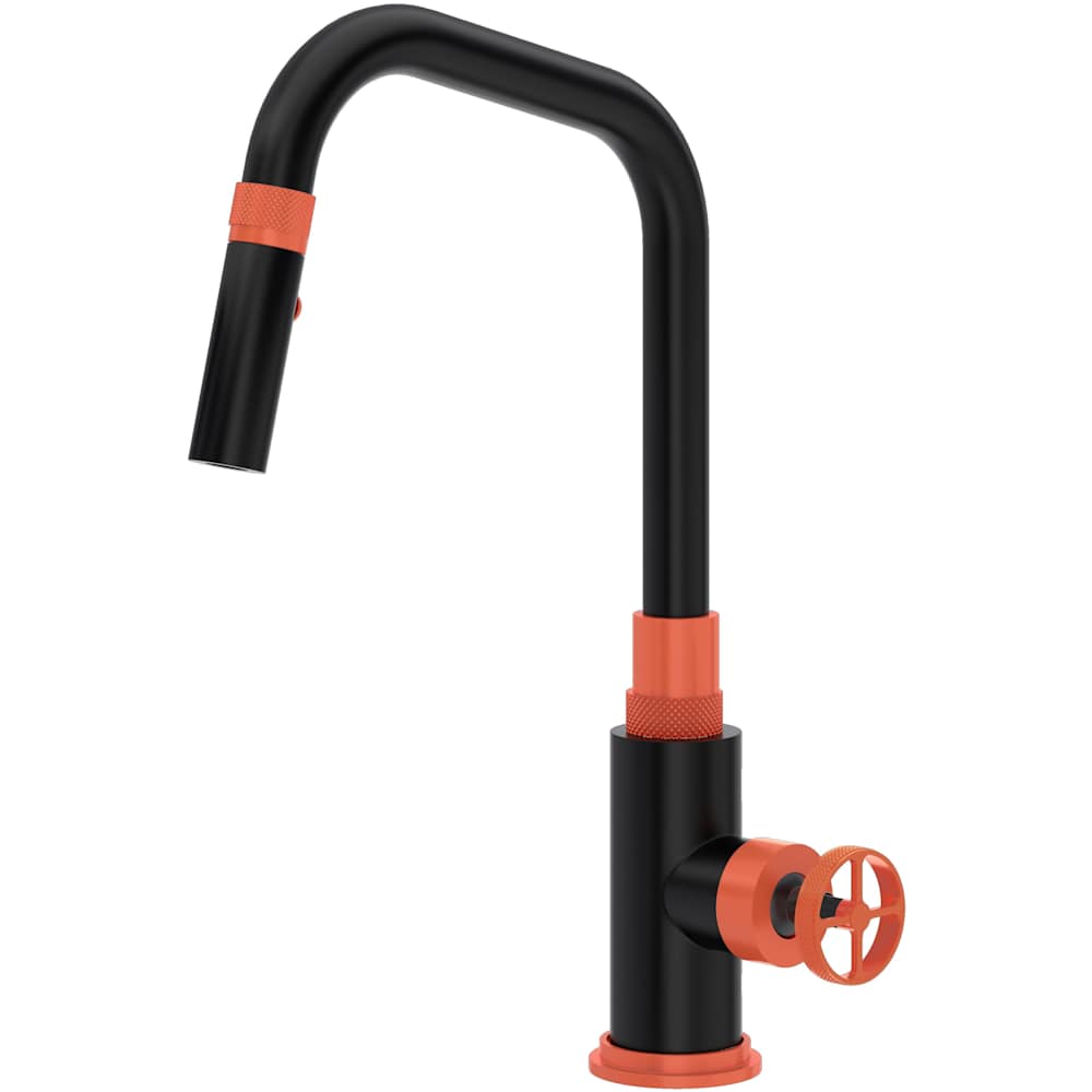 Campo 1.8 GPM Single Hole Pull Down Kitchen Faucet