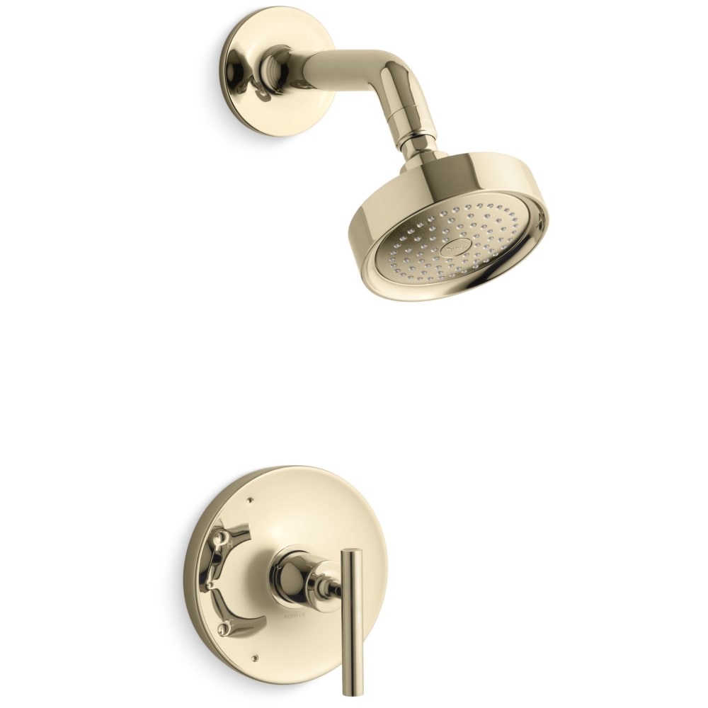 Purist Shower Only Trim Package with 2.5 GPM Single Function Shower Head with MasterClean and Rite-Temp Technologies