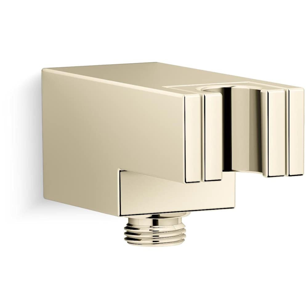 Statement Wall-Mount Handshower Holder with Supply Elbow and Check Valve
