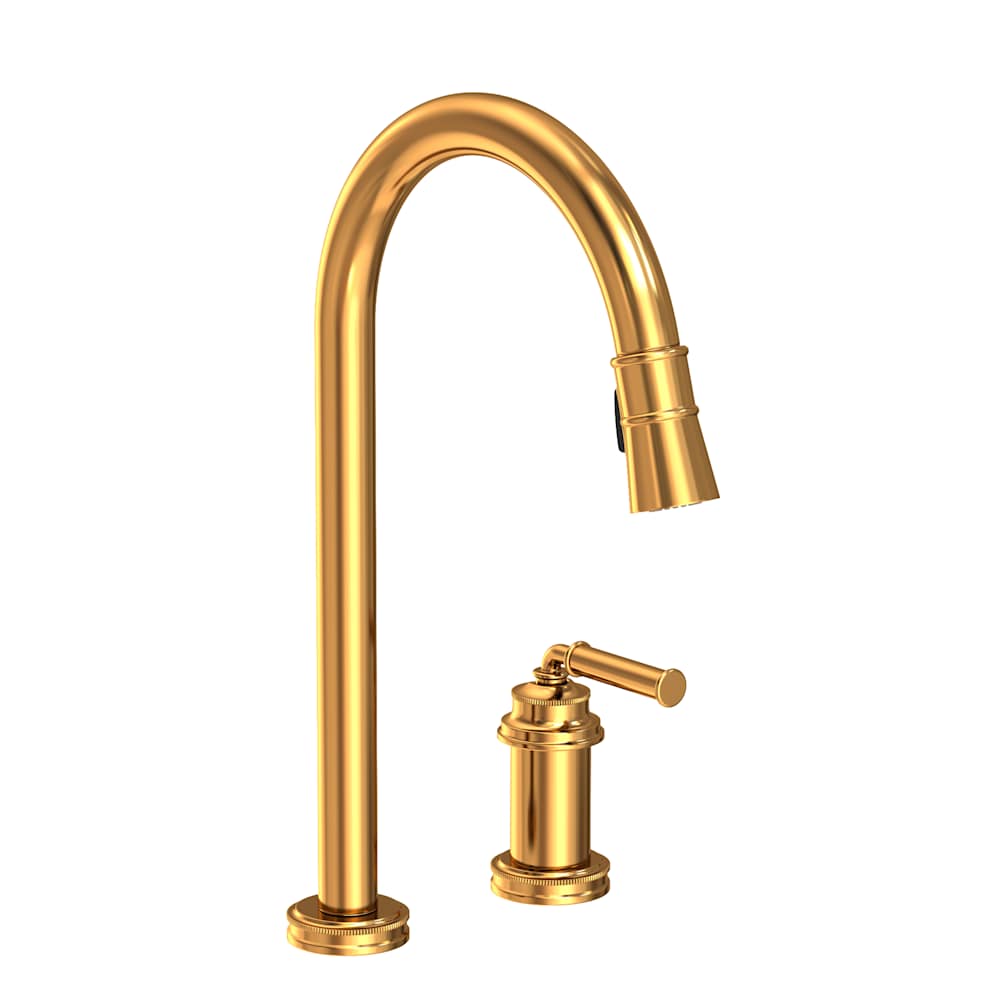 Taft 1.8 GPM Widespread Pull Down Kitchen Faucet