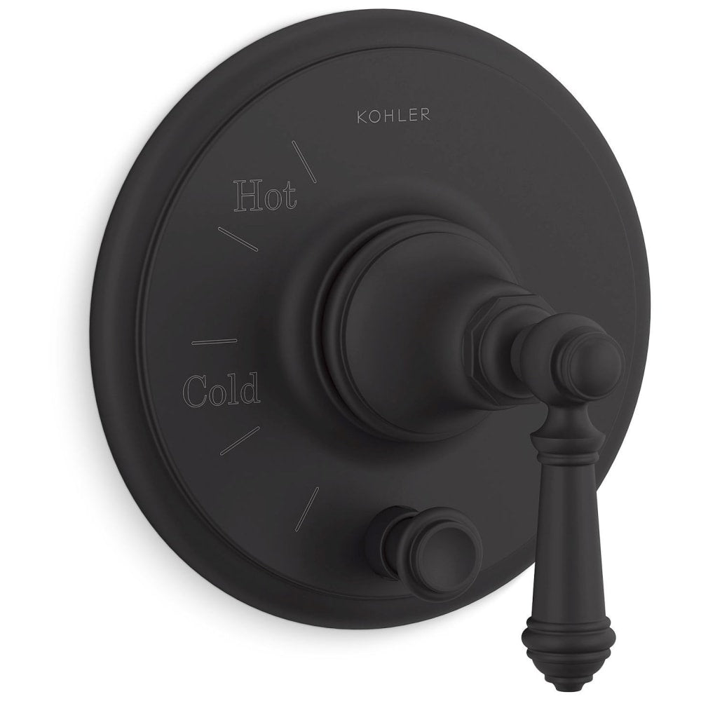 Artifacts Two Function Pressure Balanced Valve Trim Only with Single Lever Handle and Integrated Diverter - Less Rough In