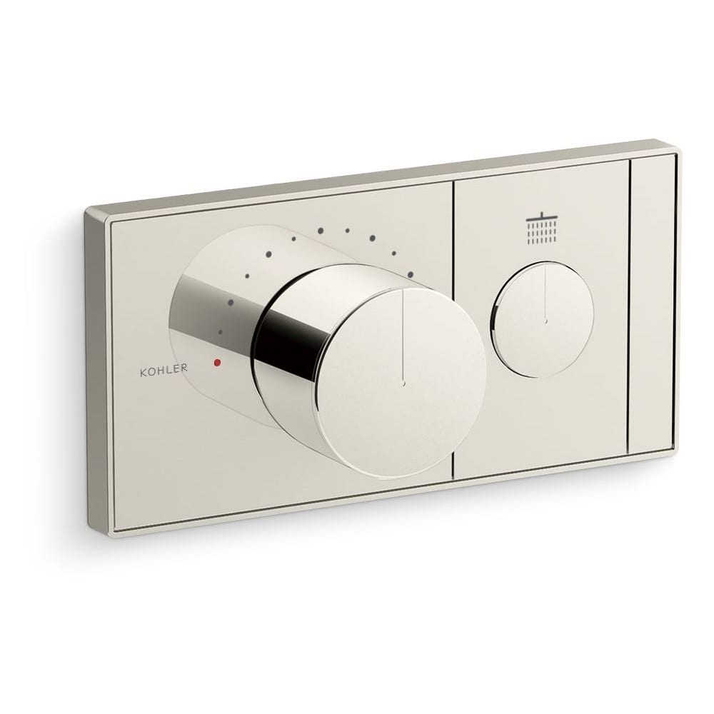 Anthem Thermostatic Valve Trim Only with Single Knob Handle and Volume Control - Less Rough In