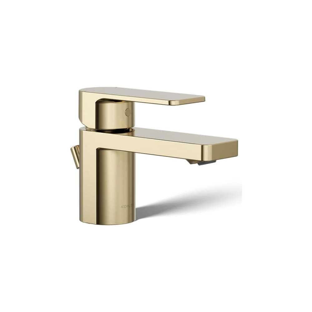 Parallel 1.0 GPM Single Hole Bathroom Faucet with Pop-Up Drain Assembly