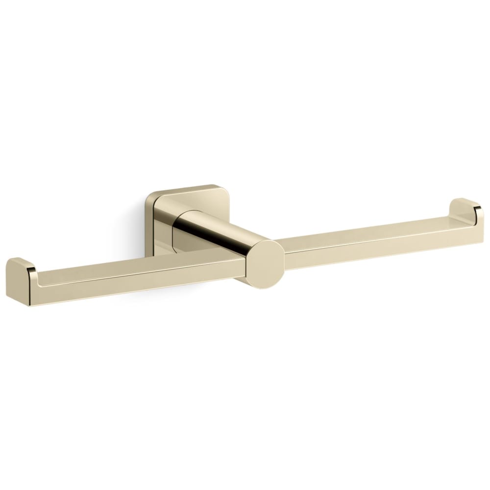 Parallel Wall Mounted Spring Bar Toilet Paper Holder