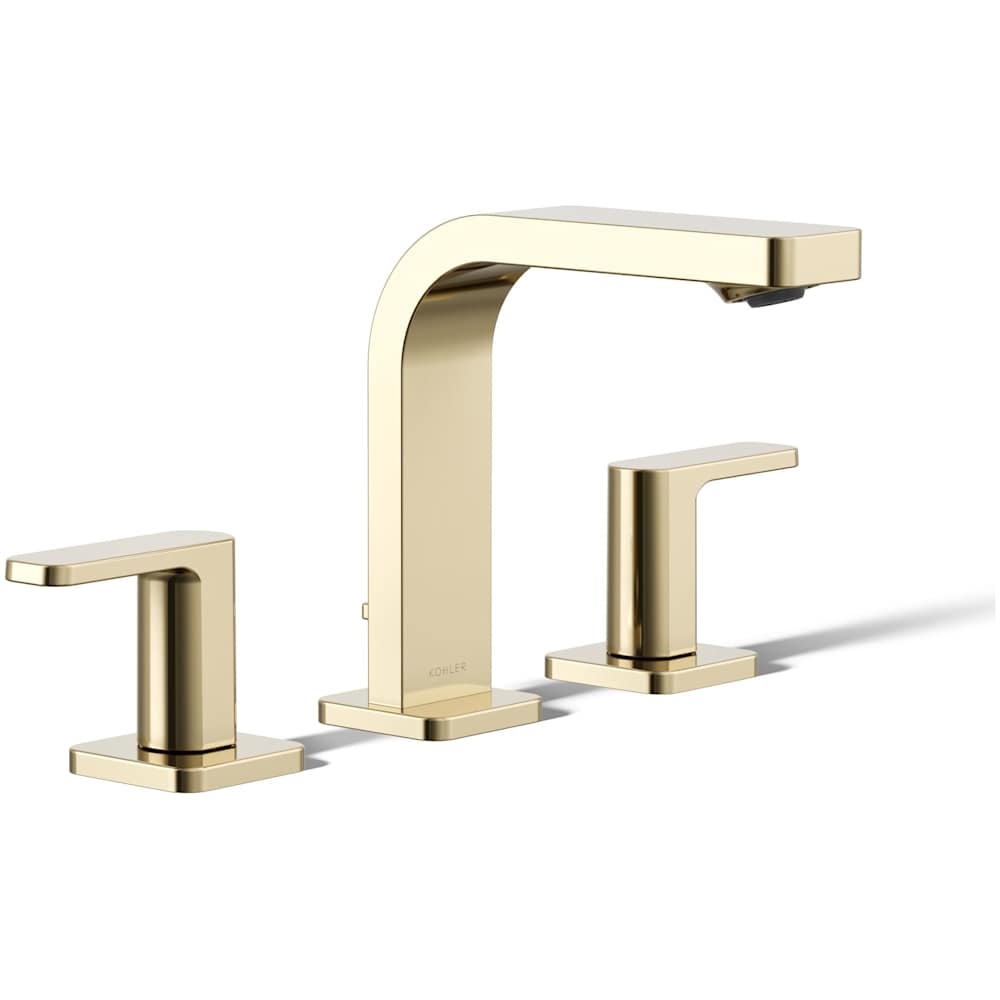 Parallel 1.2 GPM Widespread Bathroom Faucet with Pop-Up Drain Assembly