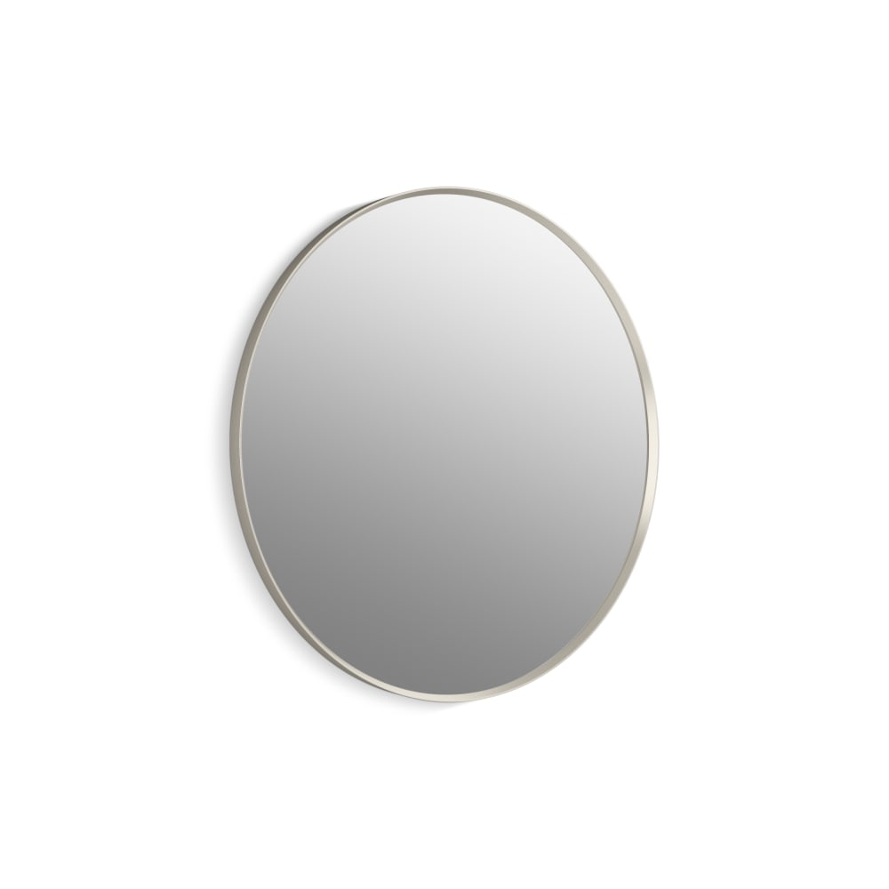 Essential 36-1/8" W x 36" H Transitional Circular Metal Framed Bathroom Wall Mirror