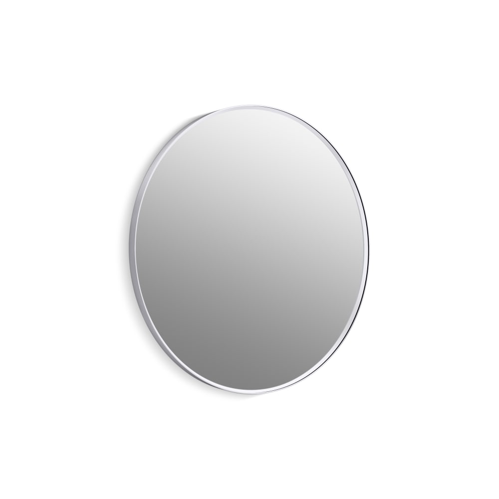 Essential 36-1/8" W x 36" H Transitional Circular Metal Framed Bathroom Wall Mirror