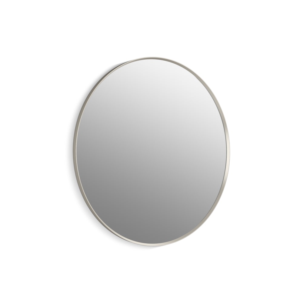 Essential 42-1/8" W x 42" H Transitional Circular Metal Framed Bathroom Wall Mirror