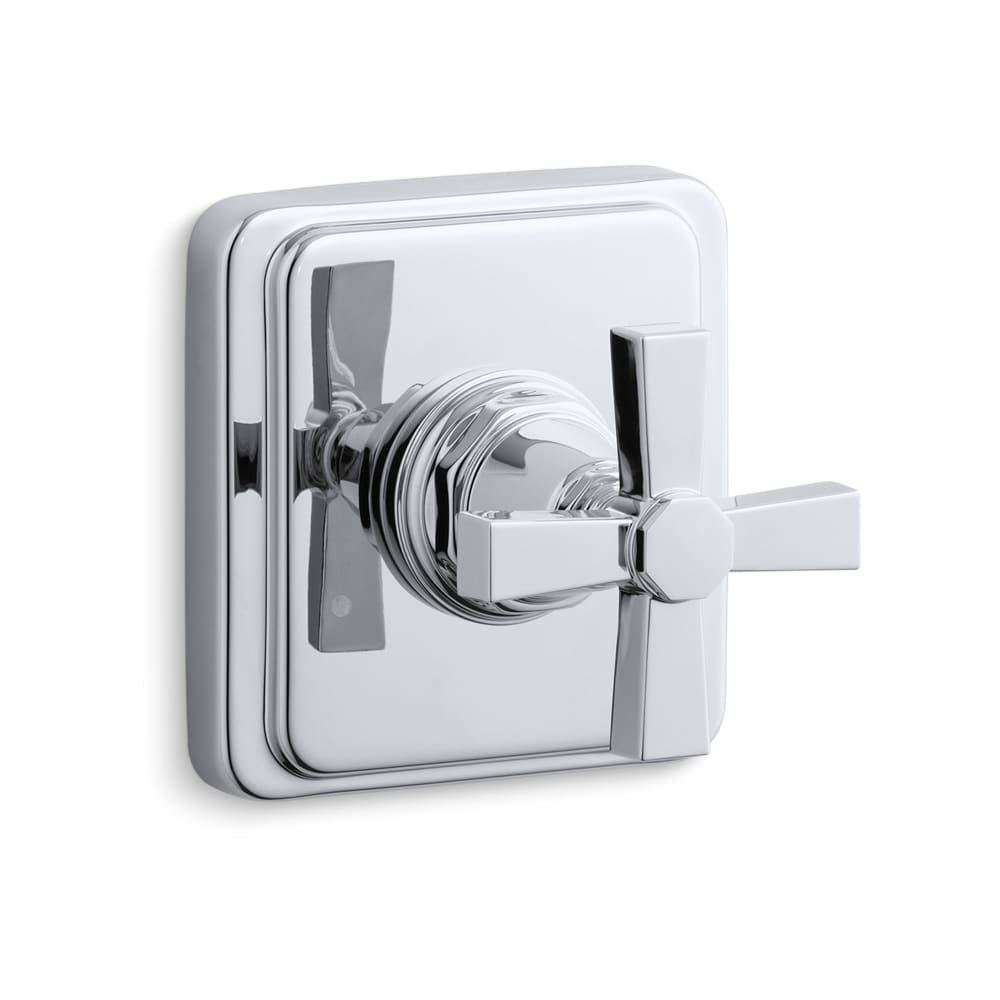 Pinstripe Transfer Valve Trim with Pure Design Cross Handle
