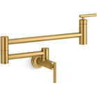 Vibrant Brushed Moderne Brass
