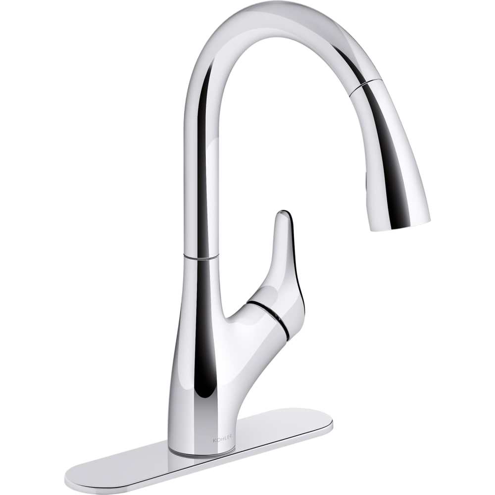 Rival 1.5 GPM Single Hole Pull Down Kitchen Faucet