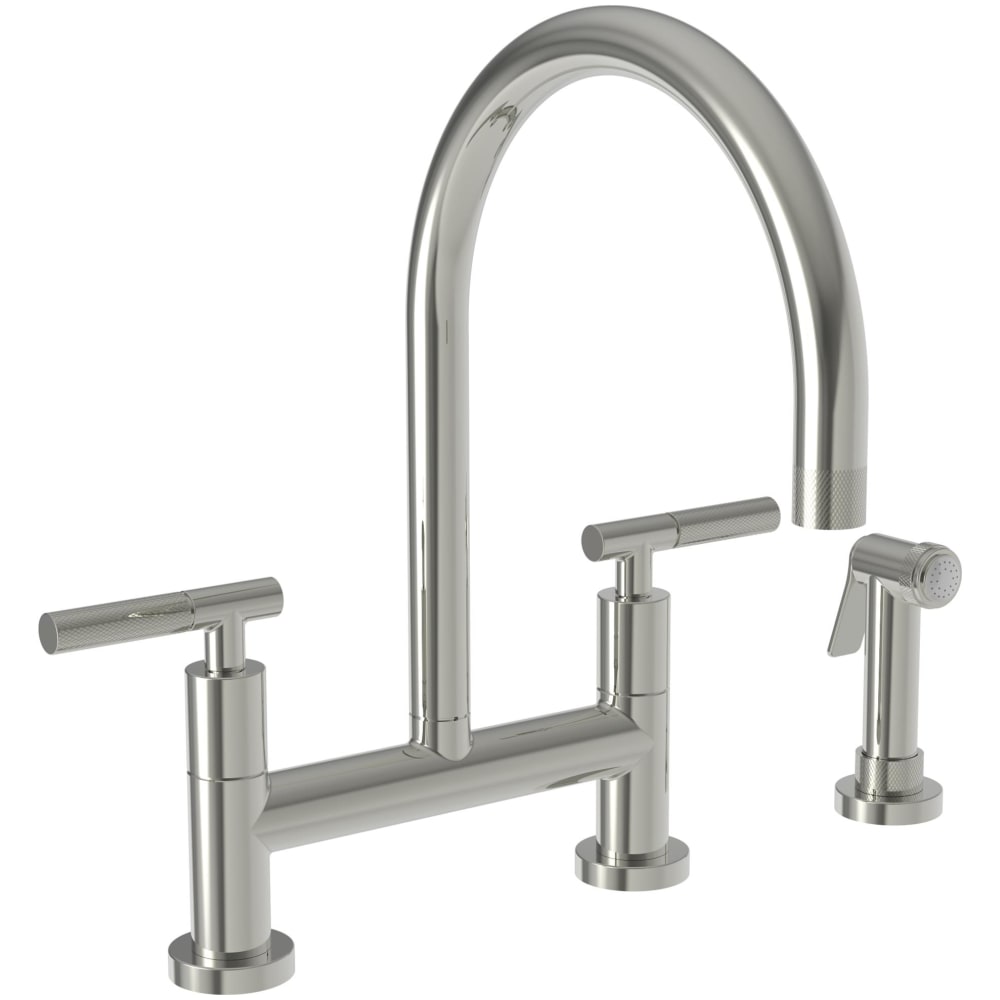 Muncy 1.8 GPM Widespread Bridge Kitchen Faucet - Includes Side Spray