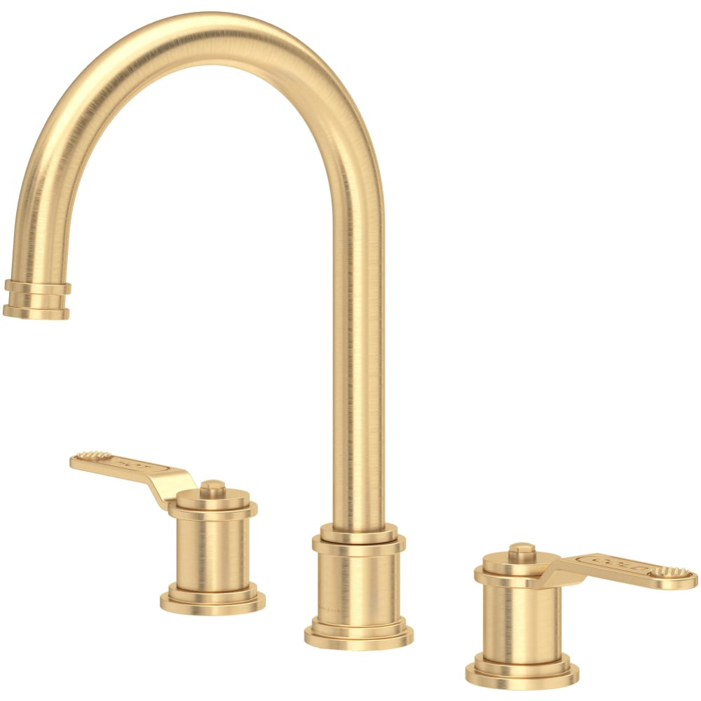Armstrong 1.2 GPM Widespread Bathroom Faucet With C-Spout