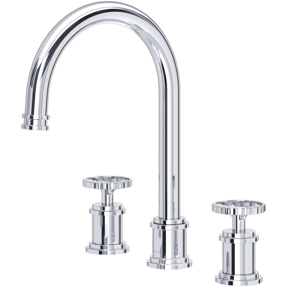 Armstrong 1.2 GPM Widespread Bathroom Faucet With C-Spout