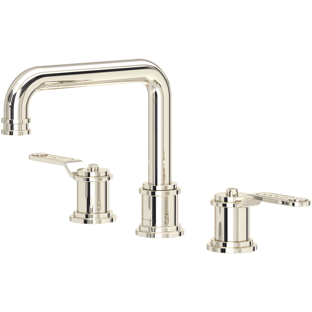 Armstrong 1.2 GPM Widespread Bathroom Faucet With U-Spout
