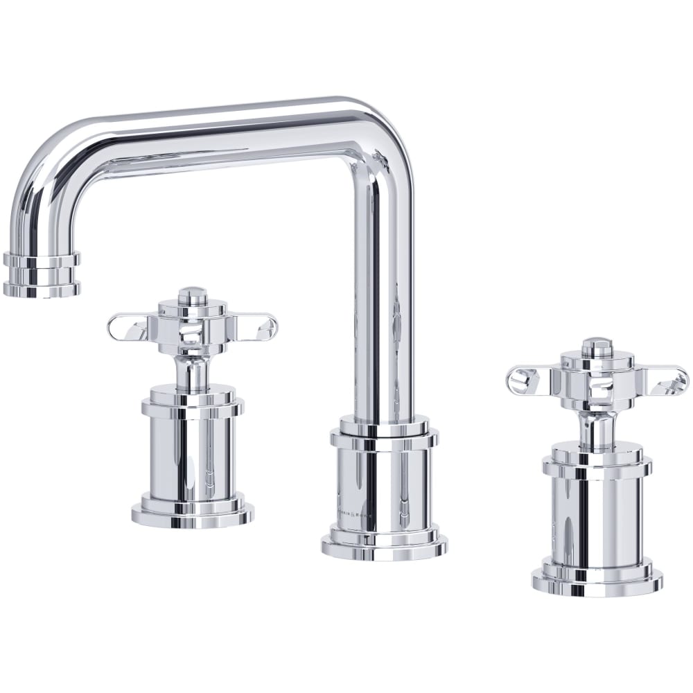 Armstrong 1.2 GPM Widespread Bathroom Faucet With U-Spout