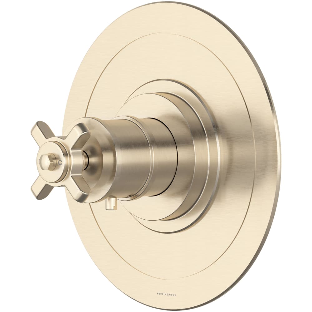 Armstrong Thermostatic Valve Trim Only with Single Cross Handle - Less Rough In