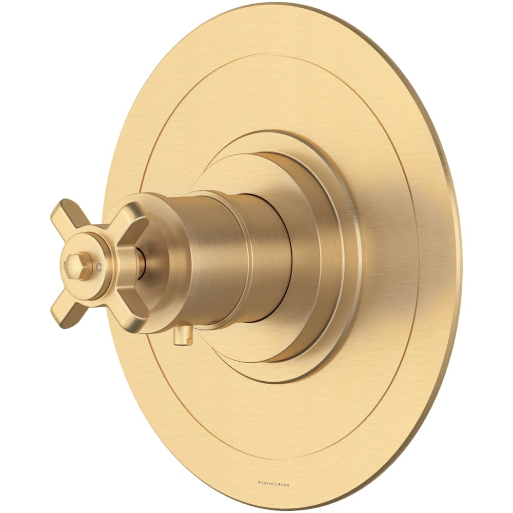 Armstrong Thermostatic Valve Trim Only with Single Cross Handle - Less Rough In
