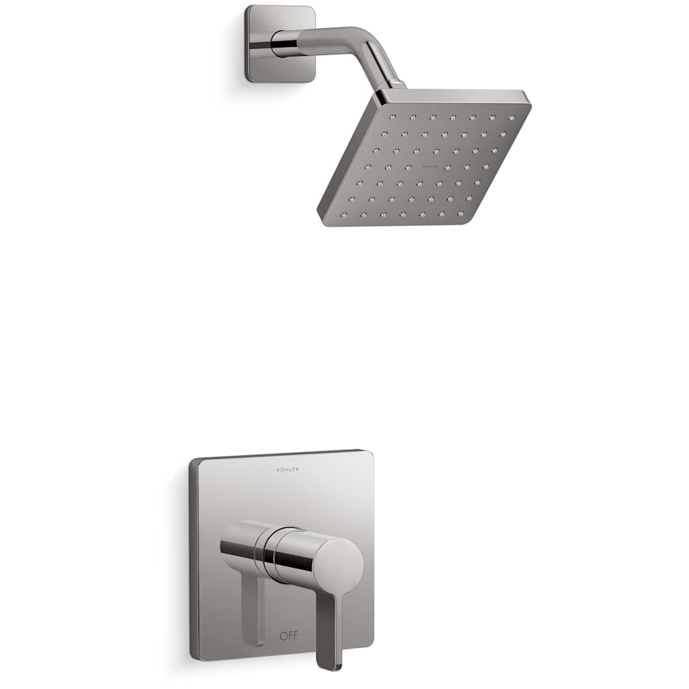 Parallel Shower Only Trim Package with 2.5 GPM Single Function Shower Head