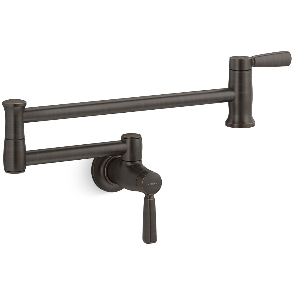 Traditional Wall-Mount Pot Filler Faucet