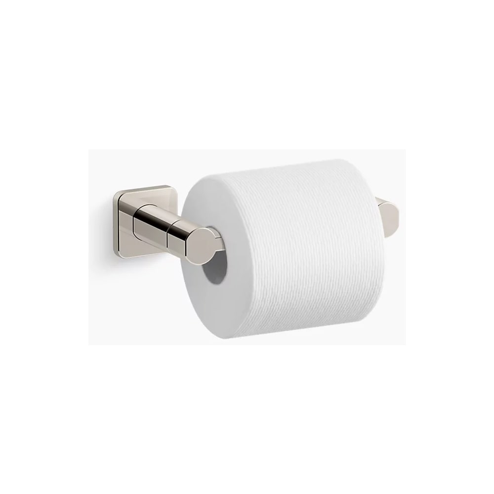 Parallel Wall Mounted Pivoting Toilet Paper Holder