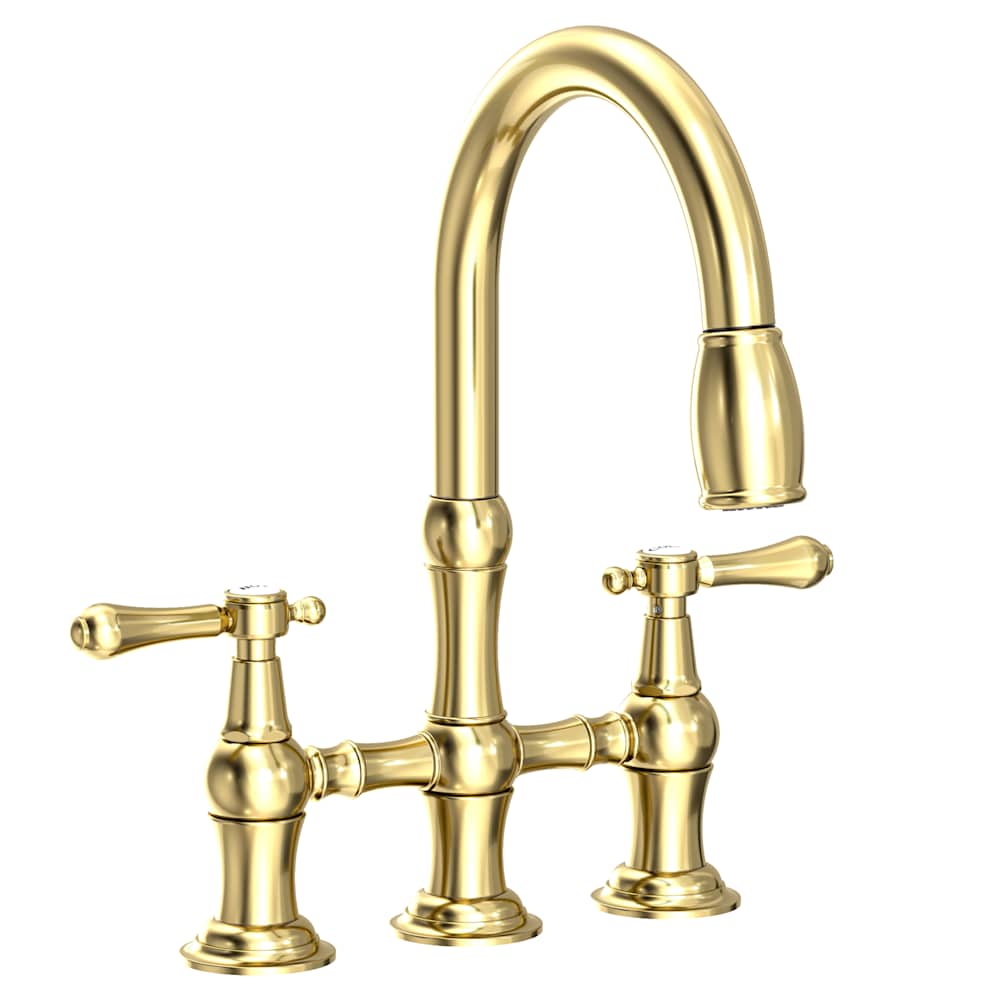 Chesterfield 1.8 GPM Widespread Bridge Pull Down Kitchen Faucet