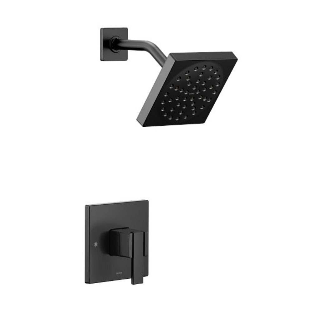 Moen Flara Single Function Pressure Balanced Valve Trim Only with Single Lever Handle - Less Rough In Polished Nickel