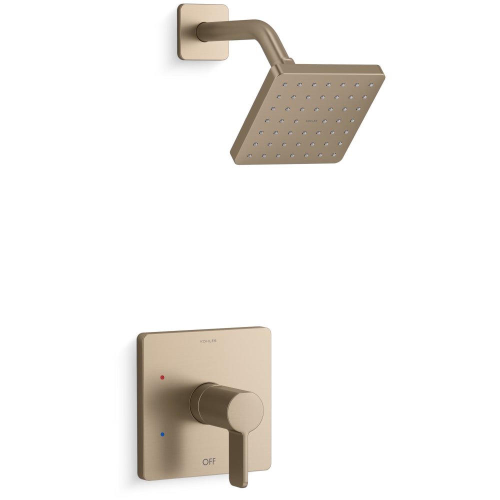 Parallel Shower Only Trim Package with 1.75 GPM Single Function Shower Head