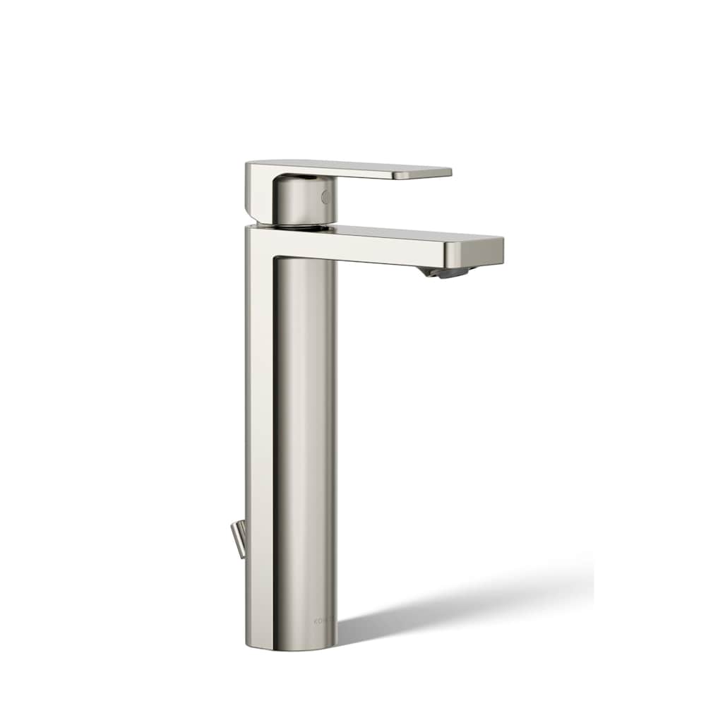 Parallel 1.2 GPM Single Hole Bathroom Faucet with Pop-Up Drain Assembly
