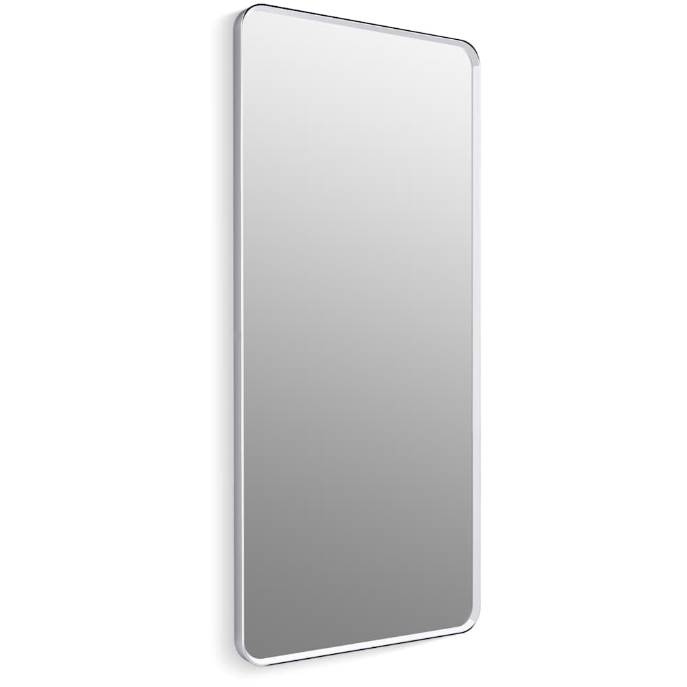 Essential 28" W x 60" H Rectangular Framed Bathroom Mirror