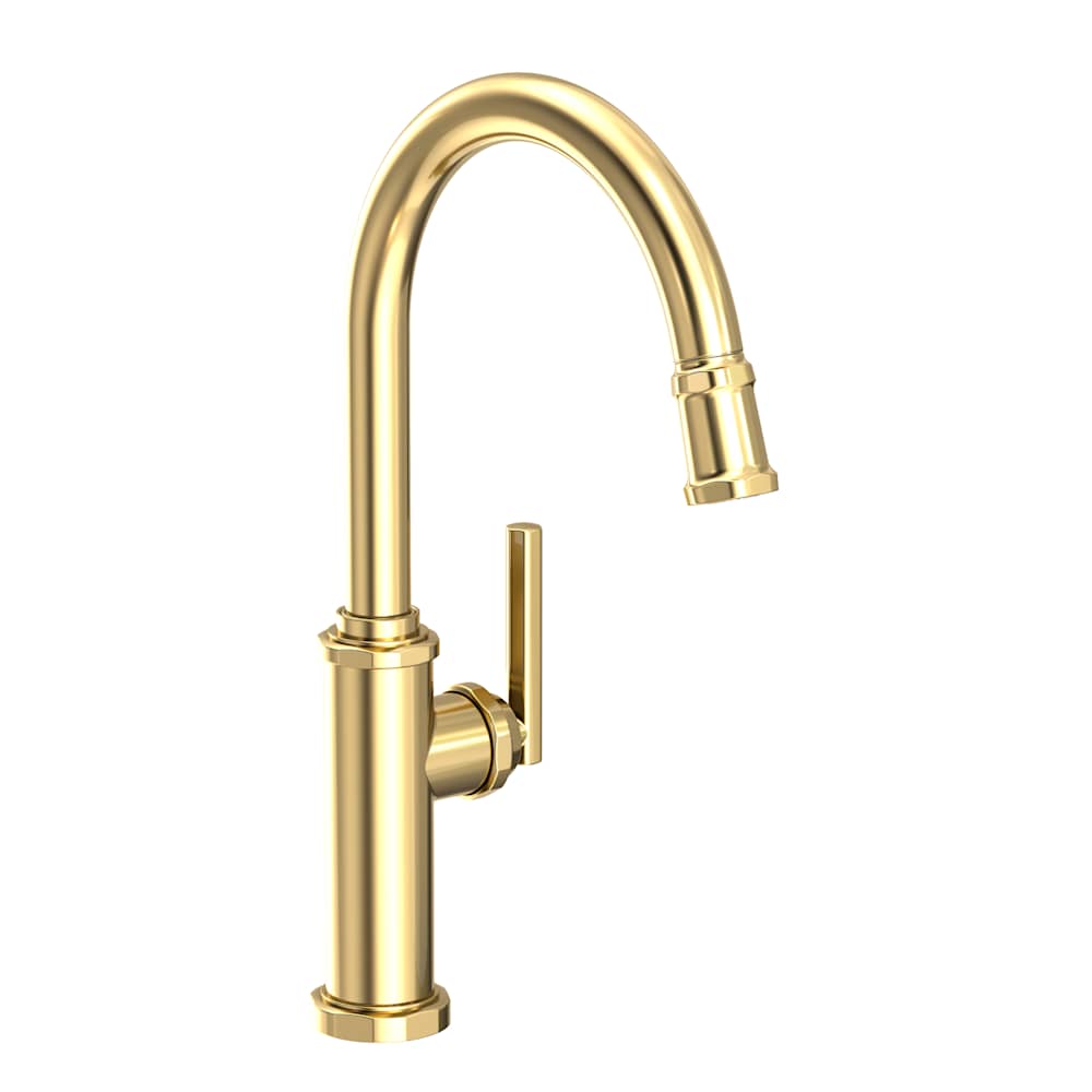 Heaney 1.8 GPM Single Hole Pull Down Kitchen Faucet