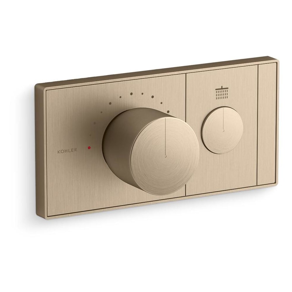 Anthem Thermostatic Valve Trim Only with Single Knob Handle and Volume Control - Less Rough In
