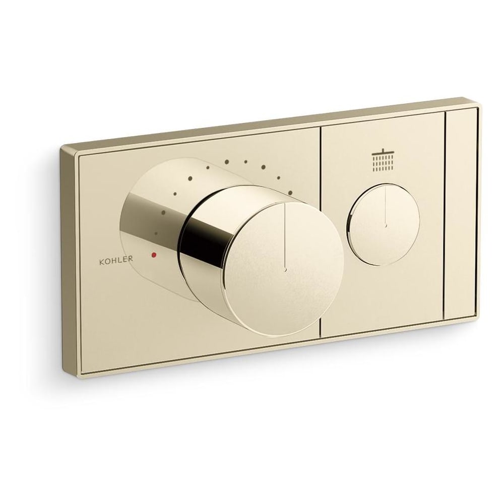 Anthem Thermostatic Valve Trim Only with Single Knob Handle and Volume Control - Less Rough In