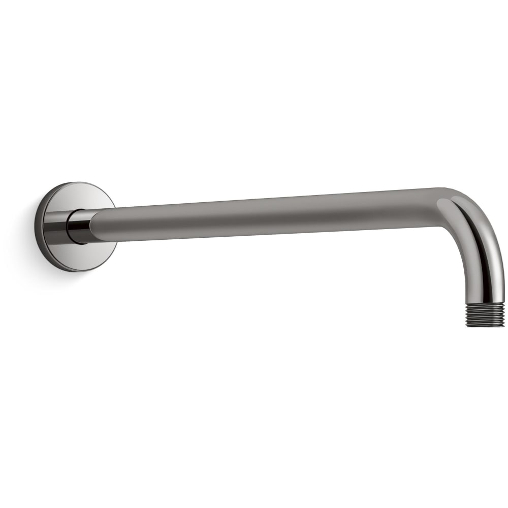 Statement 19" Wall Mounted Single Function Rainhead Arm and Flange