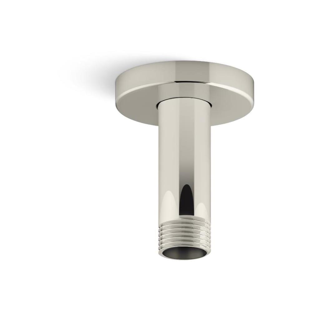 Statement 3" Ceiling-Mount Single-Function Rainhead Arm and Flange