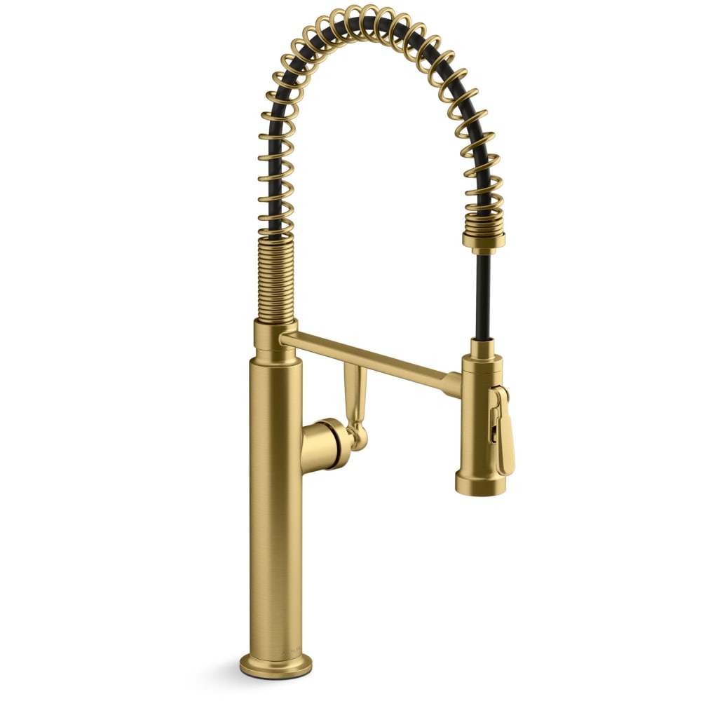 Edalyn by Studio McGee 1.5 GPM Single Hole Pre-Rinse Pull Down Kitchen Faucet with Sweep Spray, DockNetik, and MasterClean Technologies