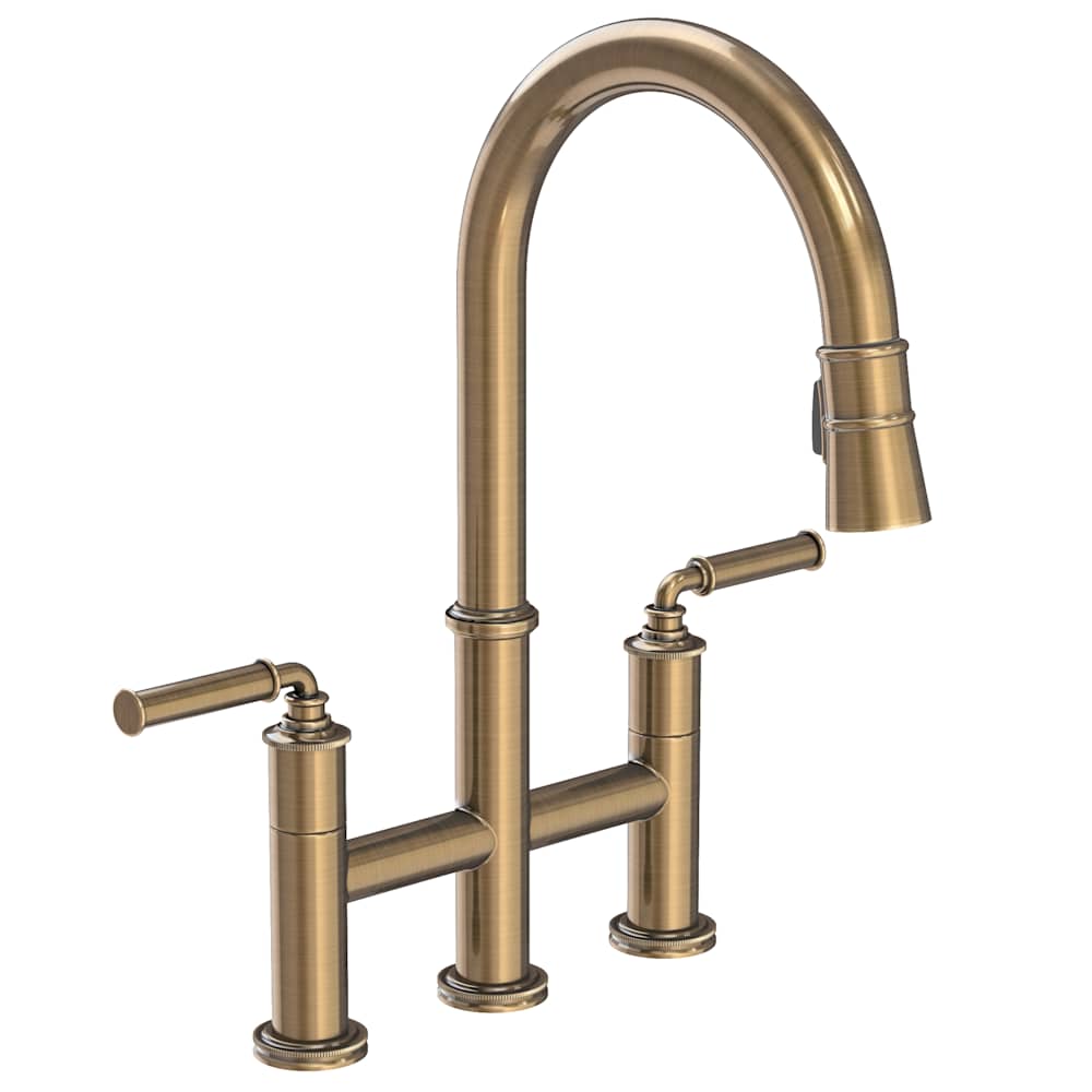 Taft 1.8 GPM Widespread Bridge Pull Down Kitchen Faucet