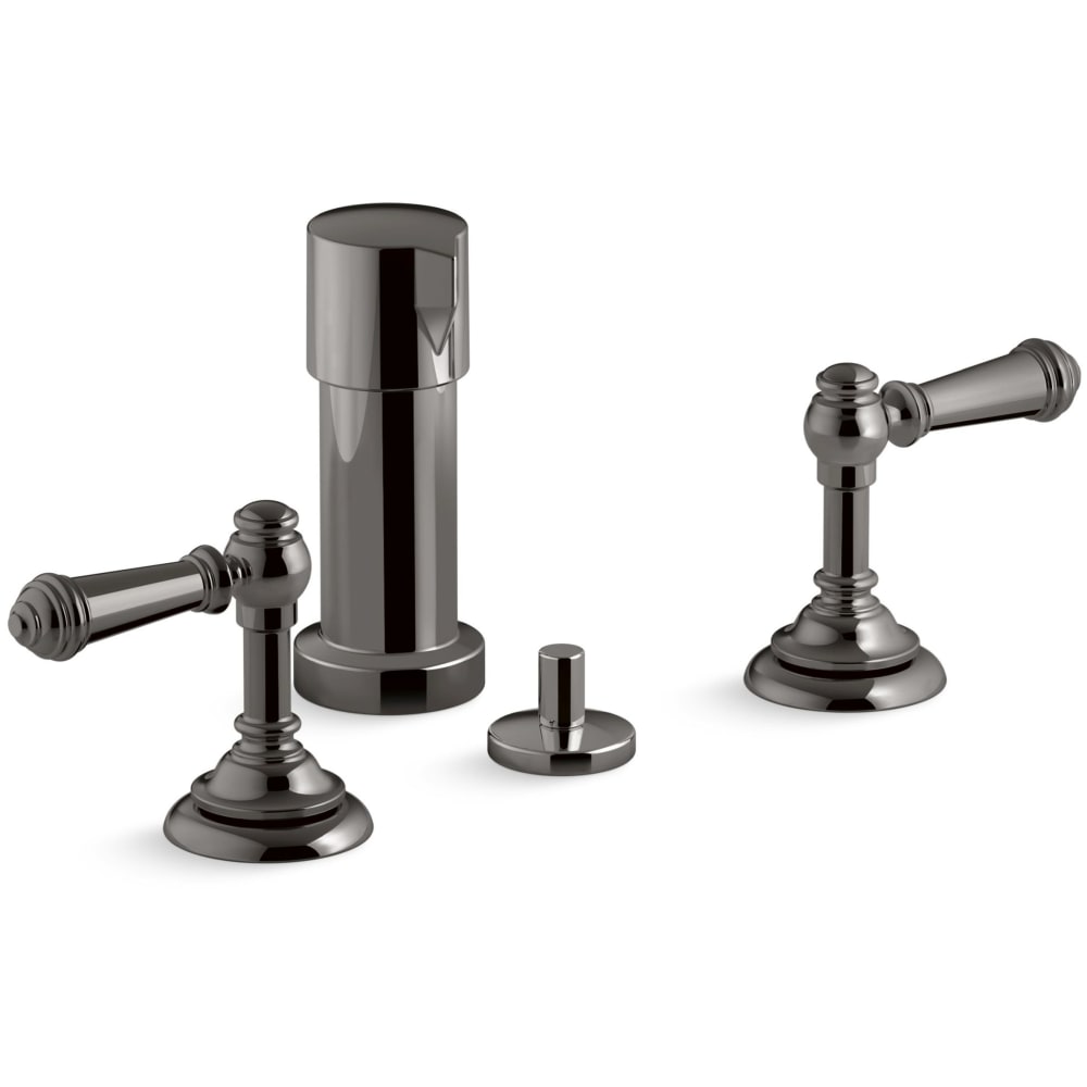Artifacts Vertical Spray Bidet Faucet with Lever Handles