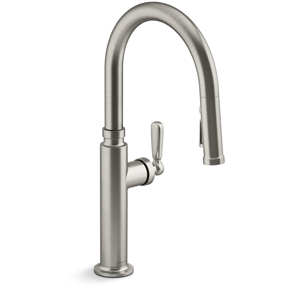 Edalyn by Studio McGee 1.5 GPM Single Hole Pull Down Kitchen Faucet with Boost Spray, DockNetik, ProMotion, and MasterClean Technologies