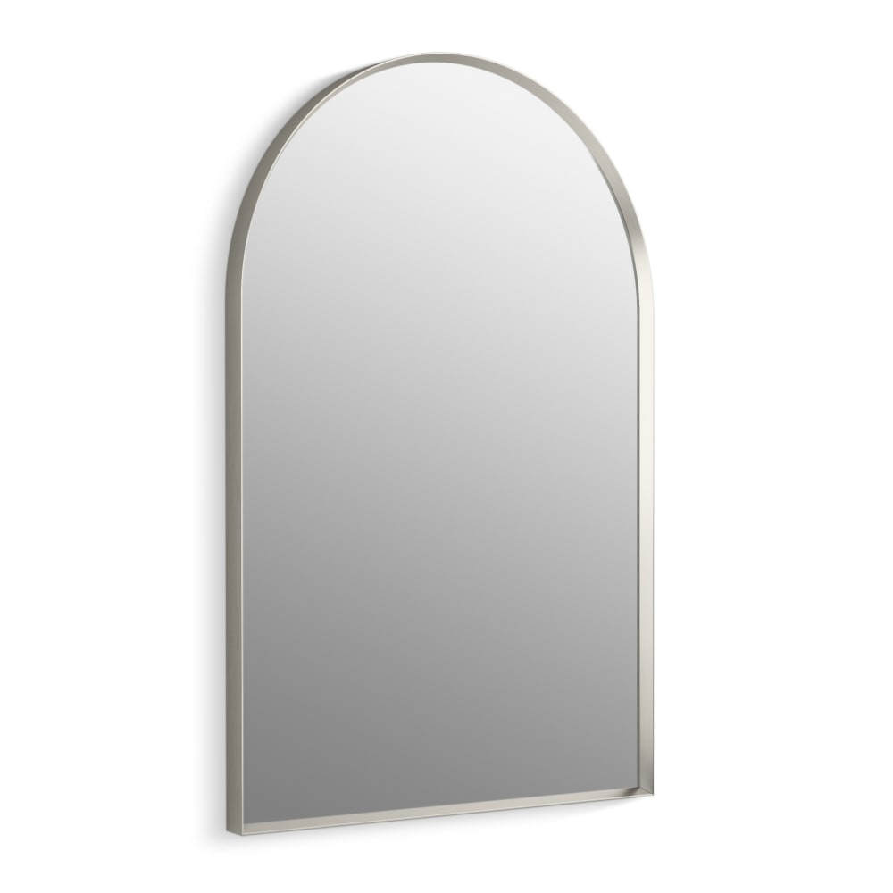 Essential 24" W x 36" H Arched Framed Bathroom Mirror