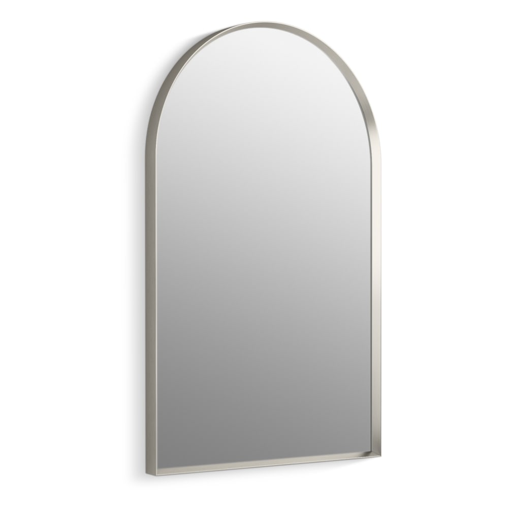 Essential 20" W x 32" H Arched Framed Bathroom Mirror