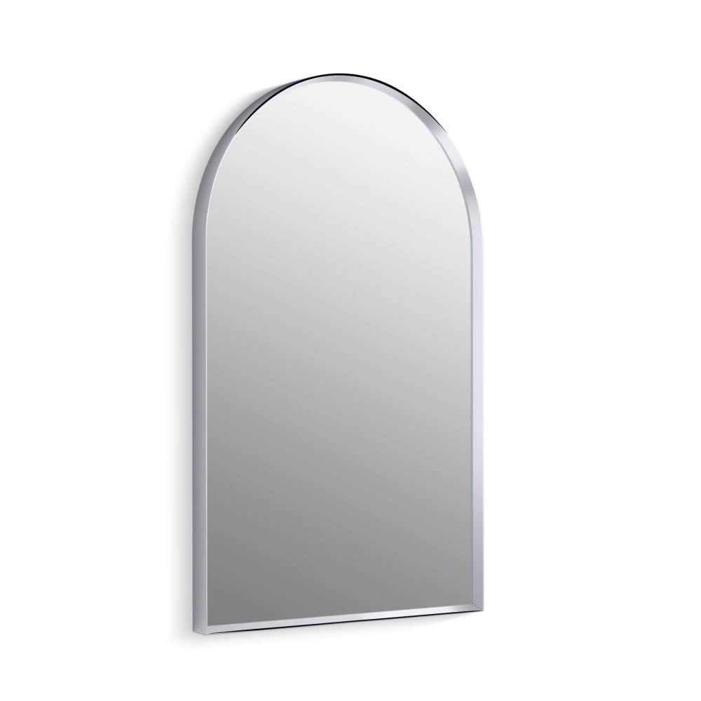 Essential 20" W x 32" H Arched Framed Bathroom Mirror