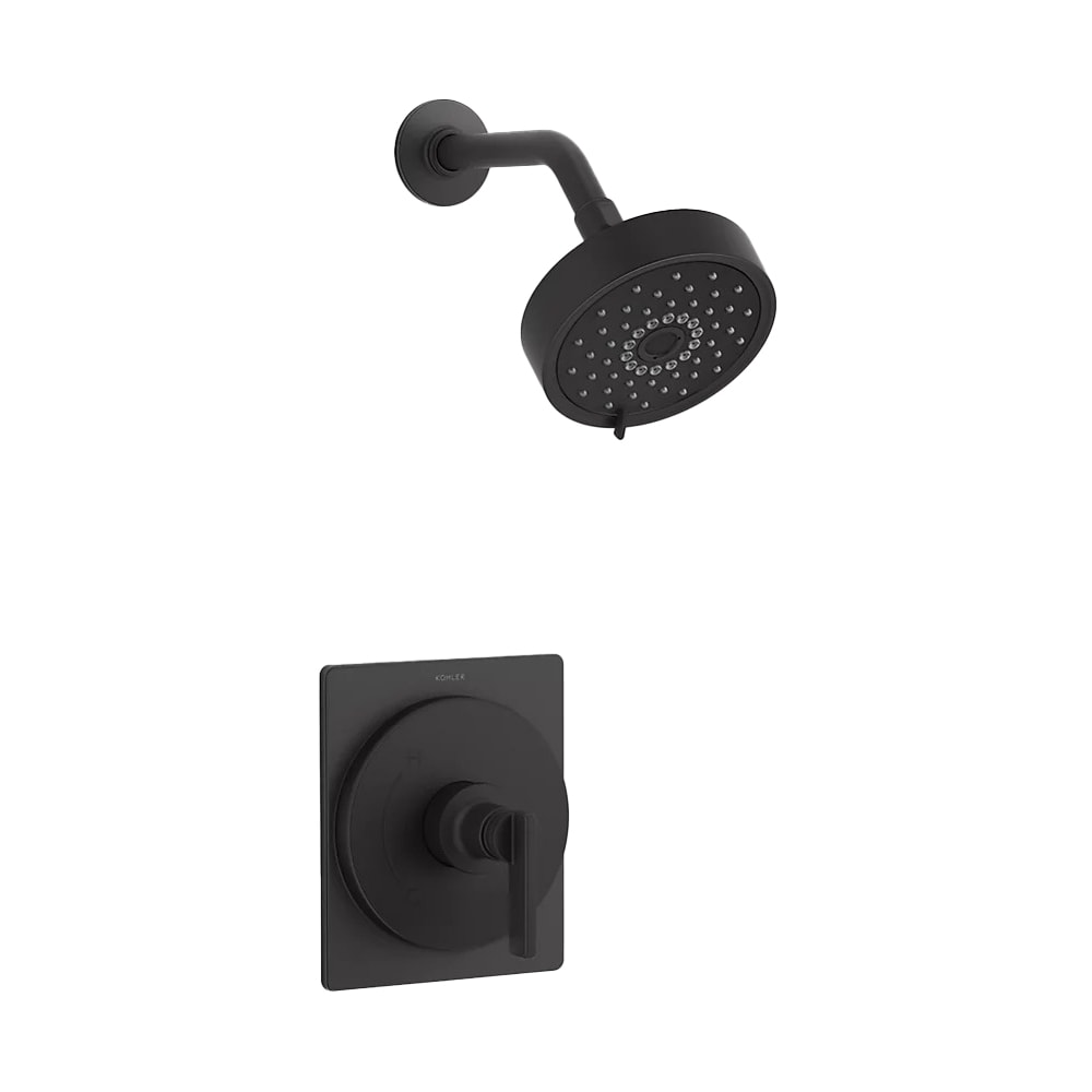 Castia by Studio McGee Shower Only Trim Package with 1.75 GPM Single Function Shower Head with MasterClean Sprayface